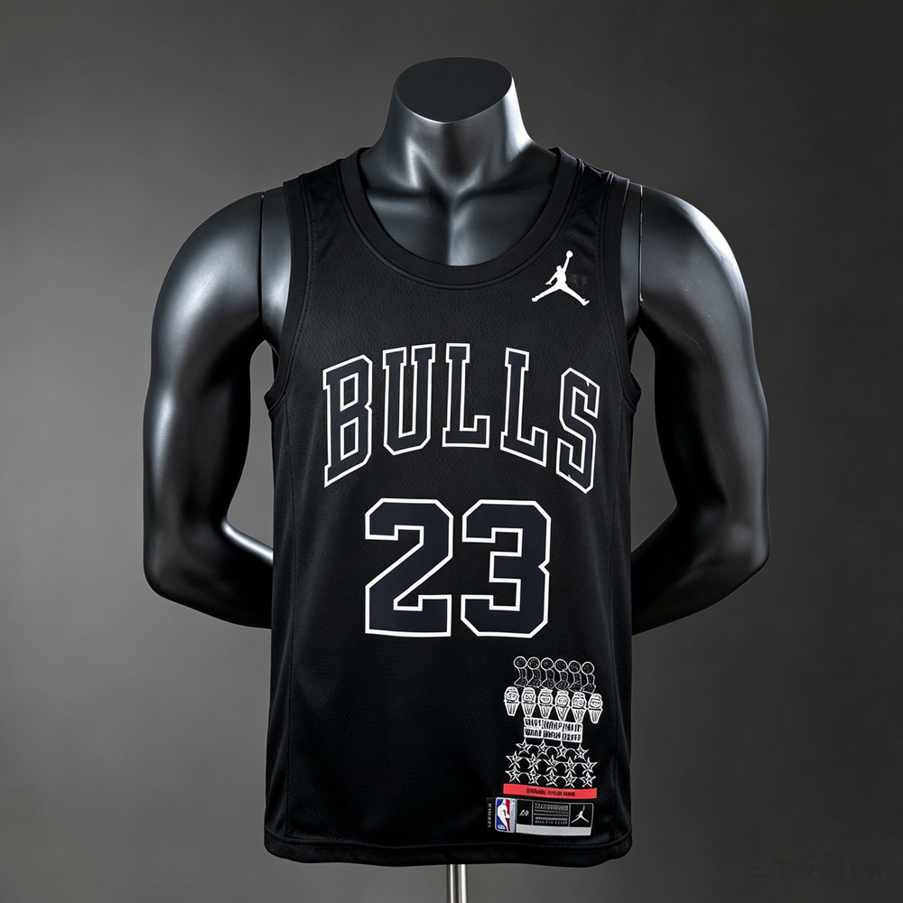 Chicago Bulls Classic Edition Jordan #23 NBA Jersey Silk Version