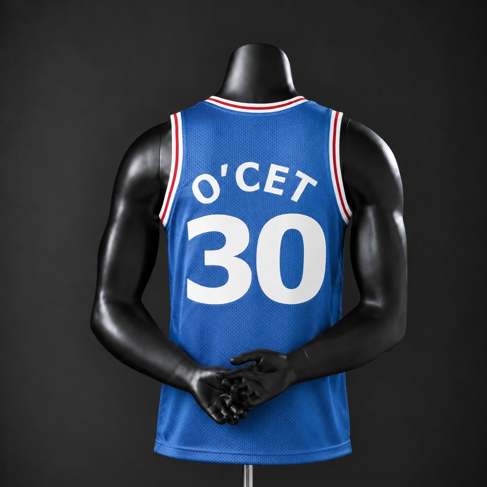 Philadelphia 76ers City Edition O'Cet #30 NBA Jersey Embroidered Version Foto 2