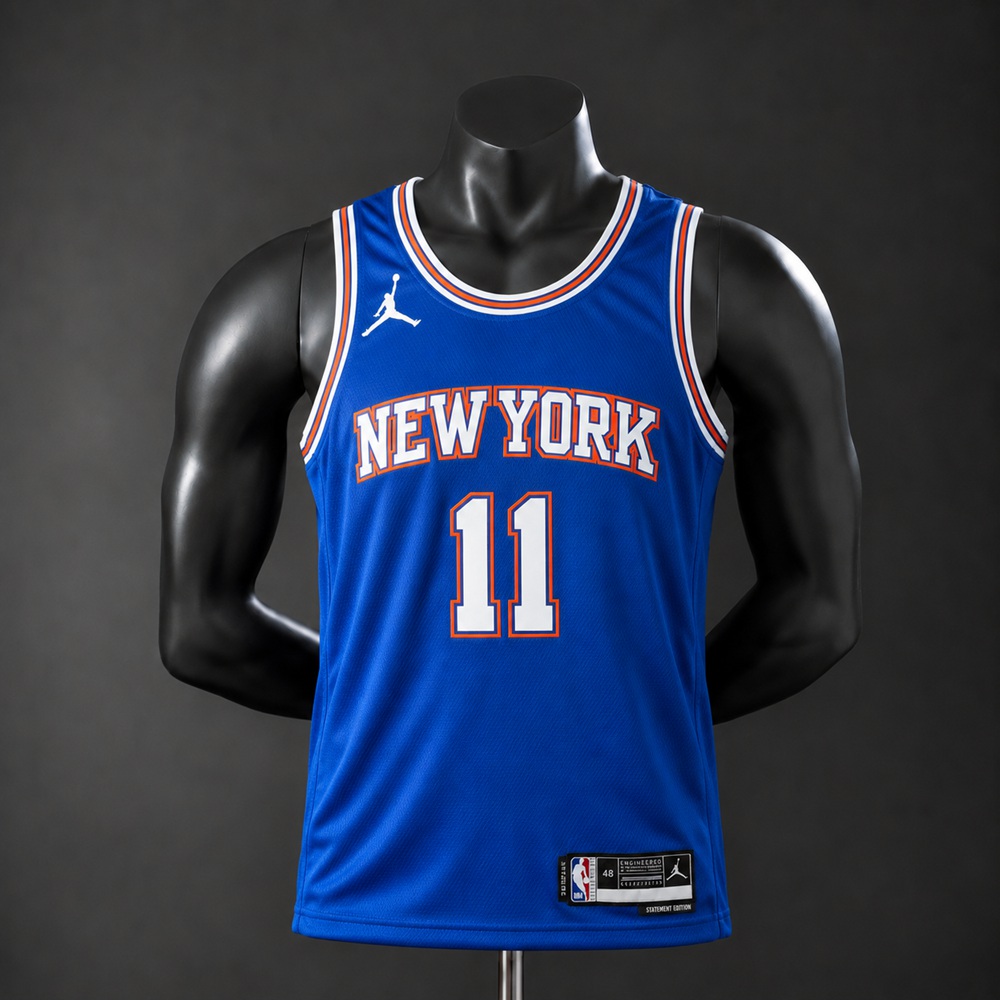 New York Knicks Statement Edition Jalen Brunson #11 NBA Jersey Silk Version