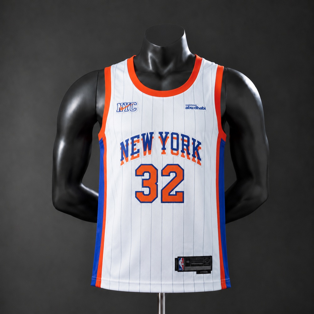 New York Knicks City Edition Towns #32 NBA Jersey Embroidered Version