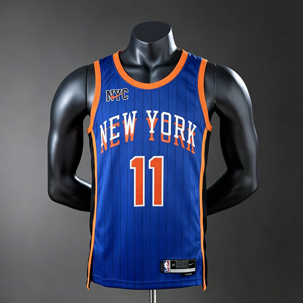 New York Knicks  Classic Edition Brunson #11 NBA Jersey Silk Version