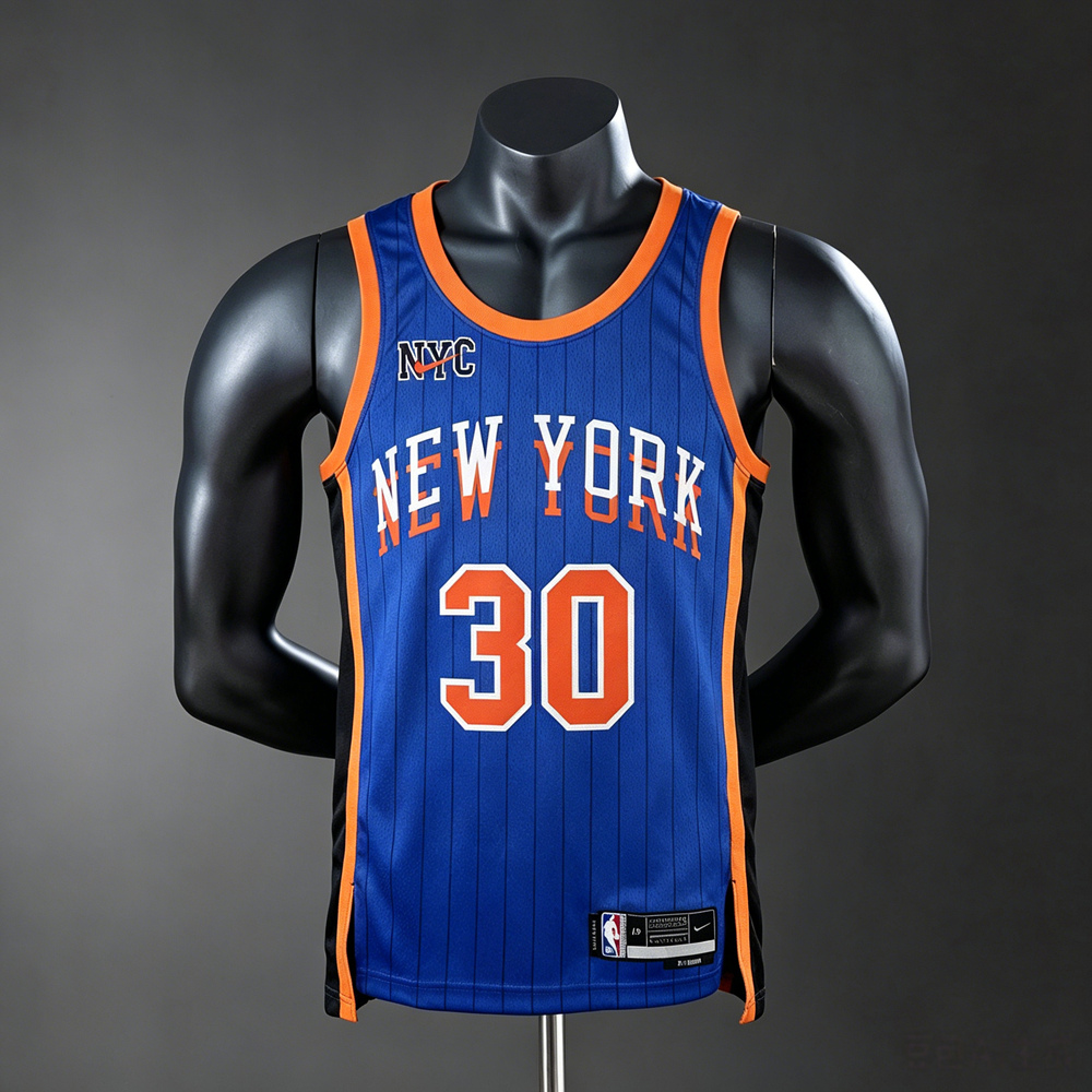 New York Knicks Classic Edition Randle #30 NBA Jersey Silk Version