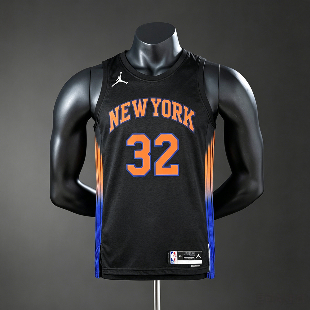 New York Knicks City Edition Towns #32 NBA Jersey Silk Version