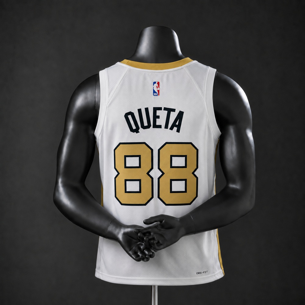 Boston Celtics City Edition Neemias Queta #88 NBA Jersey Silk Version Foto 2