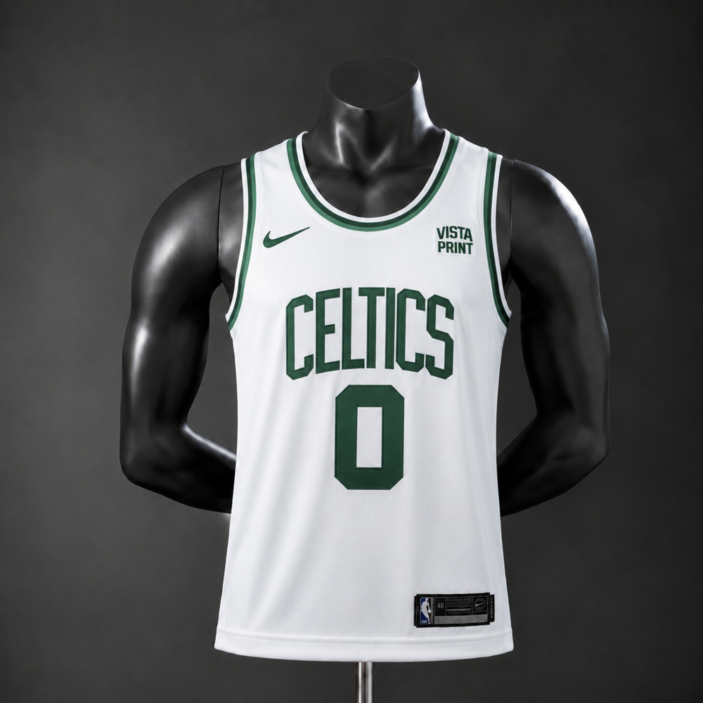 Boston Celtics Association Edition Tatum #0 NBA Jersey Embroidered Version