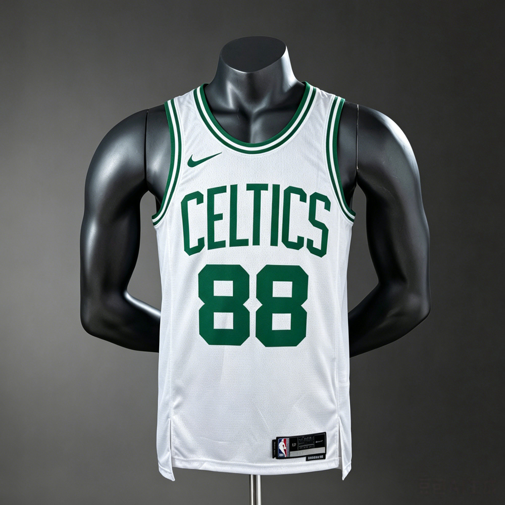 Boston Celtics Association Edition Queta #88 NBA Jersey Silk Version