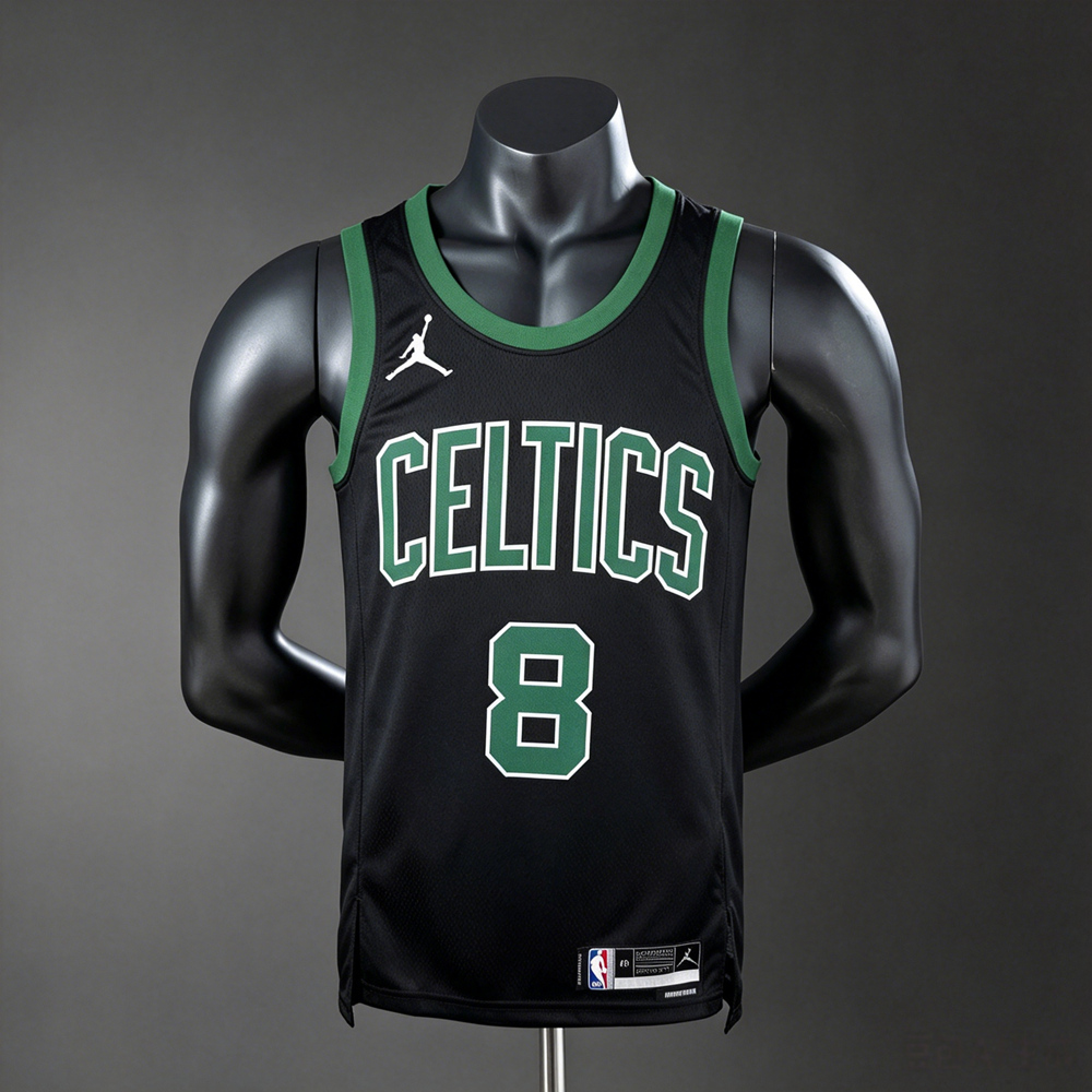 Boston Celtics Statement Edition Porzingis #8 NBA Jersey Silk Version