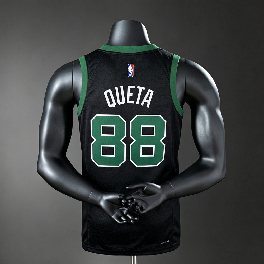 Boston Celtics Statement Edition Queta #88 NBA Jersey Silk Version Foto 2