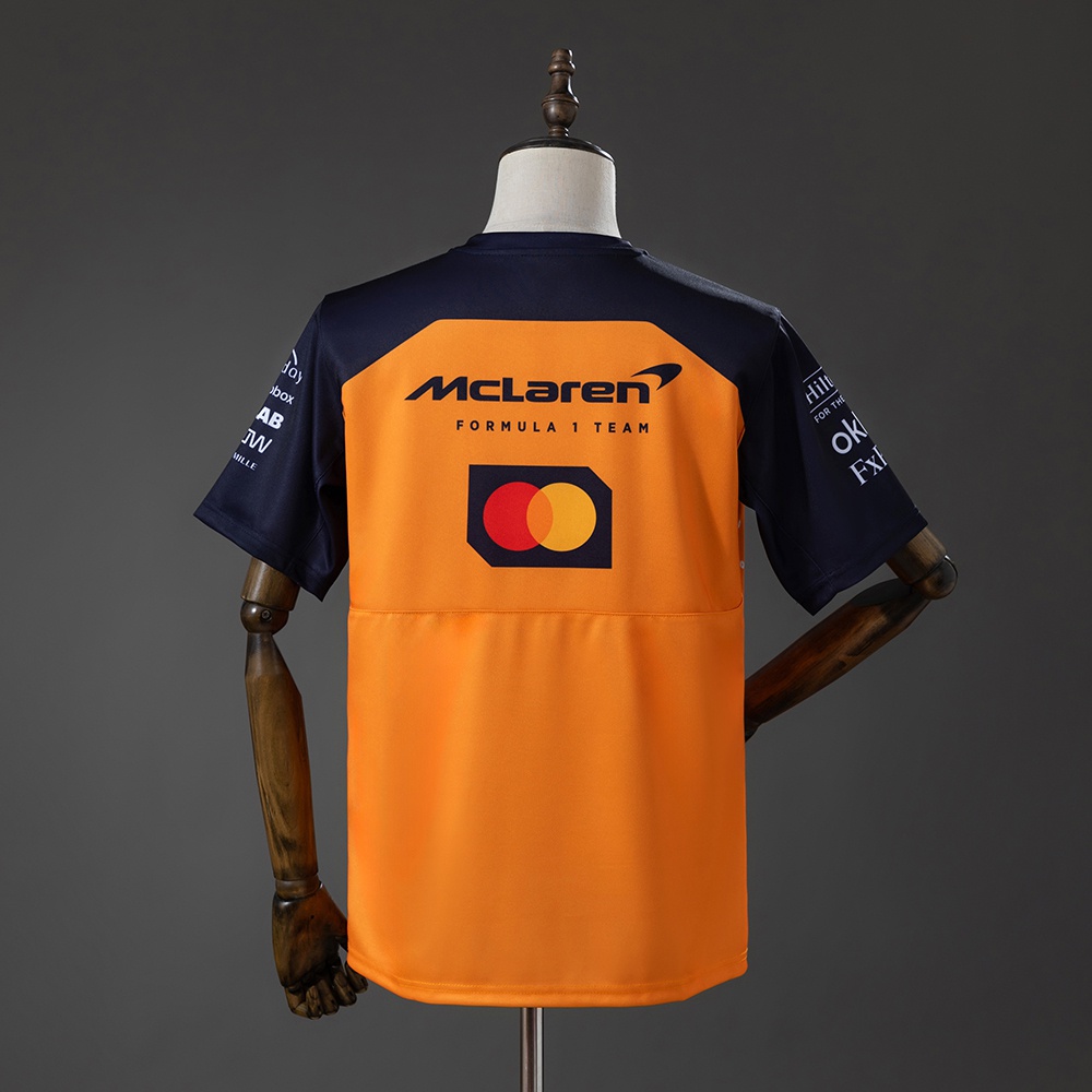 Castore McLaren F1 Team Orange And Black T-shirt Foto 2
