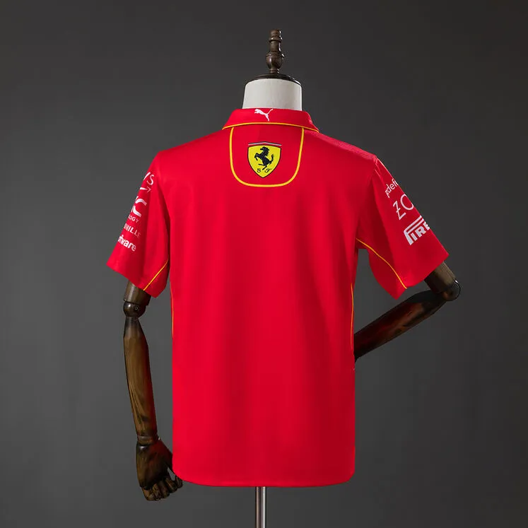 Scuderia Ferrari 2024 F1 Racing Suit POLO Foto 2