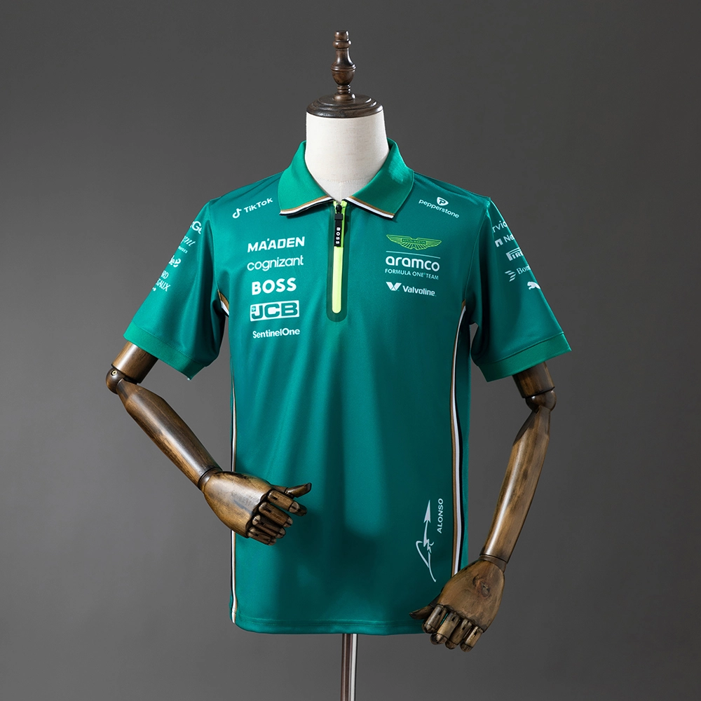 Aston Martin F1 Team 2025 F1 Racing Suit POLO